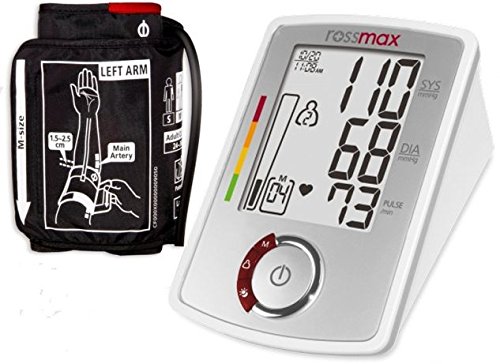 Rossmax Au941 Automatic Blood Pressure Monitor (White)